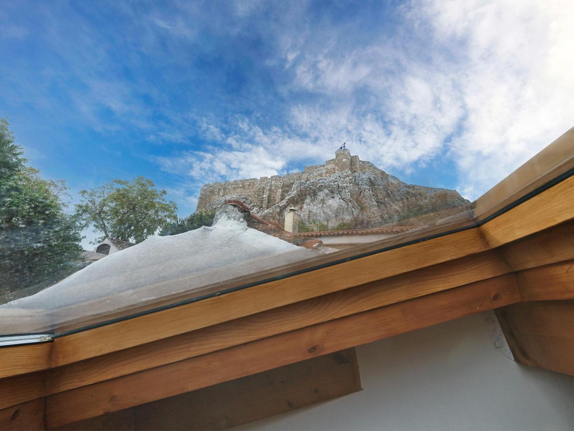 Ferienwohnung Live At The Acropolis Shadow - Under Super Scenic Anafiotika Athen Exterior foto